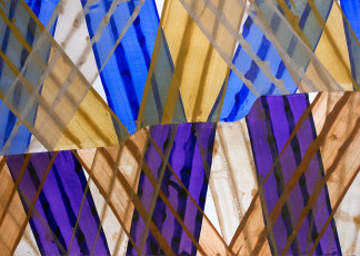 "Baigali (Natur)", Erden, Binder, Acryl auf Papier, 74, x 104 cm