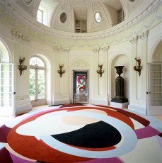 carpet in the rotunda, approx. 10 x 12 m
Bilder und Montagen, Schloss Monrepos, Ludwigsburg, 2002