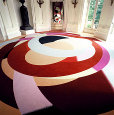 carpet in the rotunda, approx. 10 x 12 mBilder und Montagen, Schloss Monrepos, Ludwigsburg, 2002
