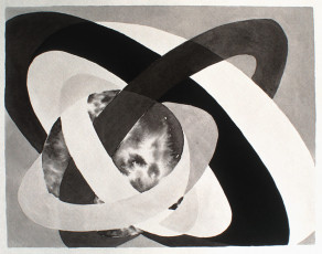 o.T., 1997, Tusche auf Papier, ca. 17,5 x 22,5 cm