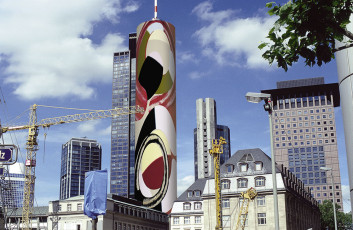 Main Tower, Frankfurt, 2002, digitale Bildmontage, Größe variabel

