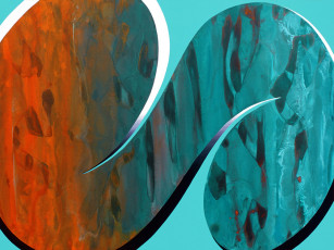 untitled, 2008, acrylic on paper, 45 x 60 cm