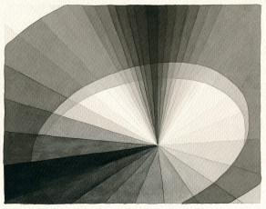 untitled, 2011, drawing ink on paper, approx. 17,5 x 22,5 cm
