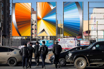 Ikh Toiruu, Ulaanbaatar, Mongolia, 2023, digital montage, size variable