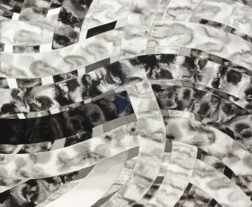 untitled, 2026, drawing ink on paper, approx. 93 x 114 cm