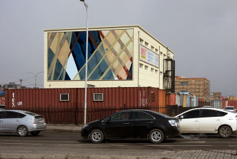Ulaanbaatar – Narnii zam, 2020, digitale Bildmontage, Größe variabel