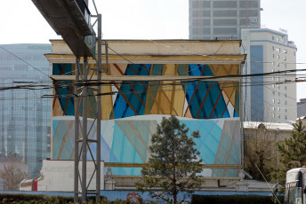 Ulaanbaatar – Enkh Taivanii Urgun Chuluu, 2020, digitale Bildmontage, Größe variabel