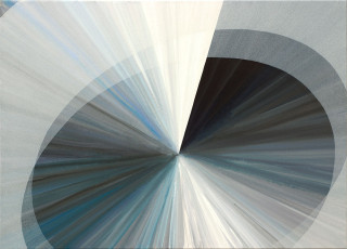 o.T., 2011, Acryl auf Leinwand, 65 x 90 cm