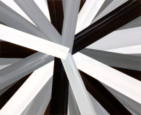 o.T., 2014, Acryl auf Leinwand, 110 x 135 cm