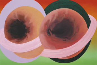 untitled, 1998, acrylic on canvas, 155 x 230 cm