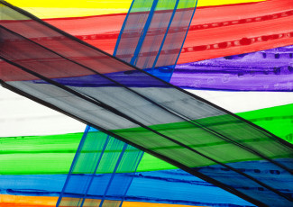 o.T., 2016, Acryl auf Papier, 57 x 80 cm