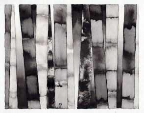 untitled, 2025, drawing ink on paper, approx. 17,3 x 22,4 cm