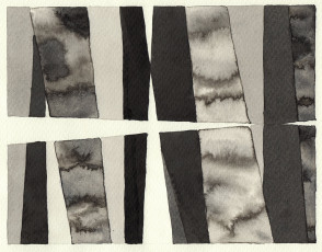 untitled, 2021, drawing ink on paper, approx. 17,5 x 22,5 cm
