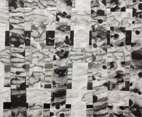 untitled, 2025, drawing ink on paper, approx. 90 x 120 cm