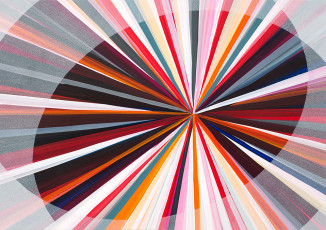 o.T., 2012, Acryl auf Papier, 57 x 80 cm