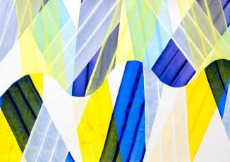 o.T., 2018, Acryl auf Papier, 72,9 x 103,9 cm