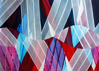 o.T., 2020, Acryl auf Papier, 75 x 104,5 cm