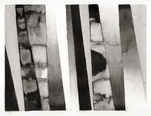 untitled, 2025, drawing ink on paper, approx. 17,3 x 24cm