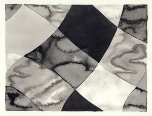 untitled, 2025, drawing ink on paper, approx. 17,3 x 22,8 cm